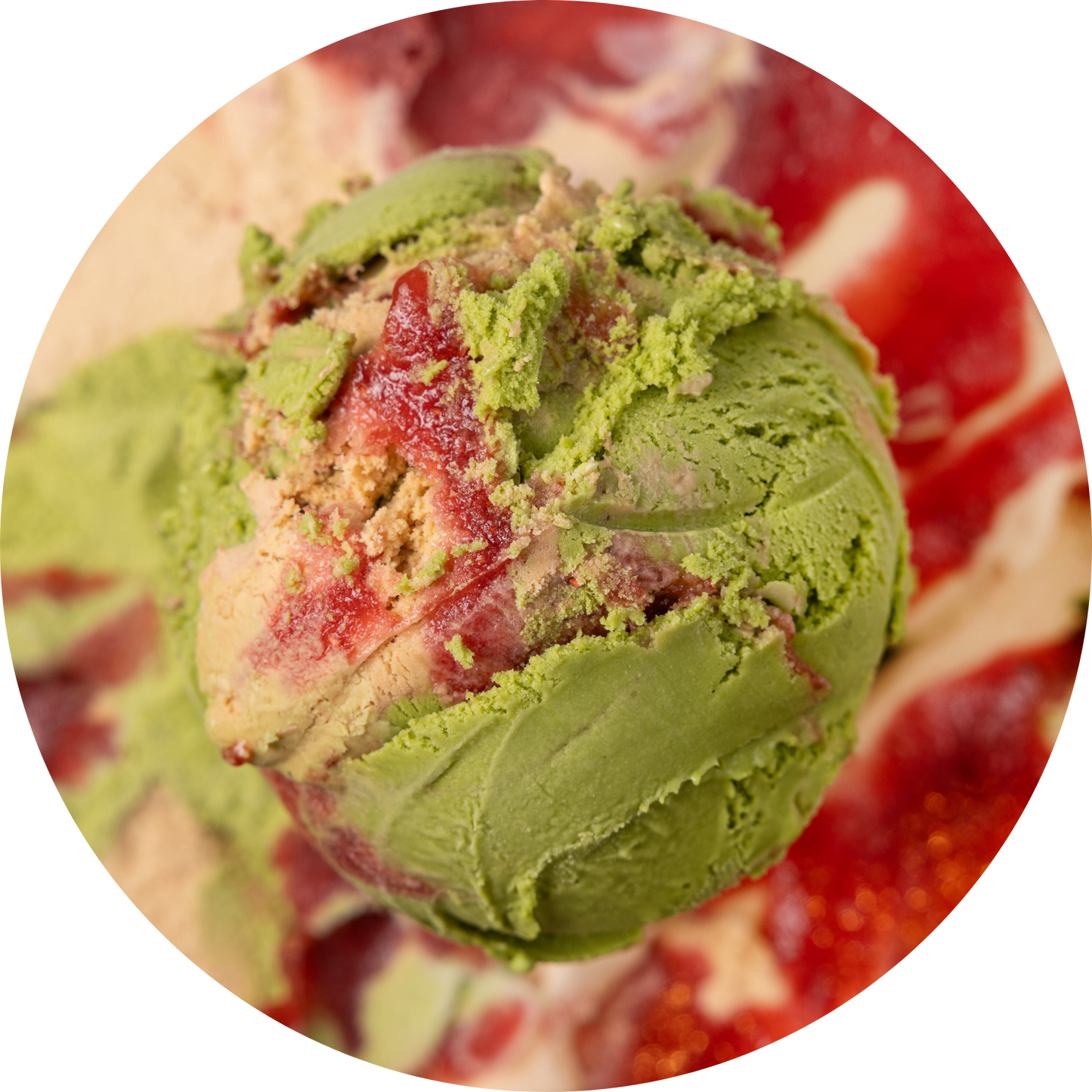 Matcha Strawberry Fog