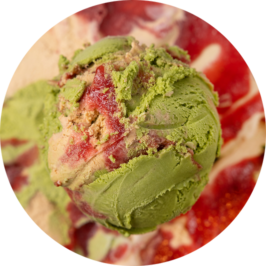 Matcha Strawberry Fog